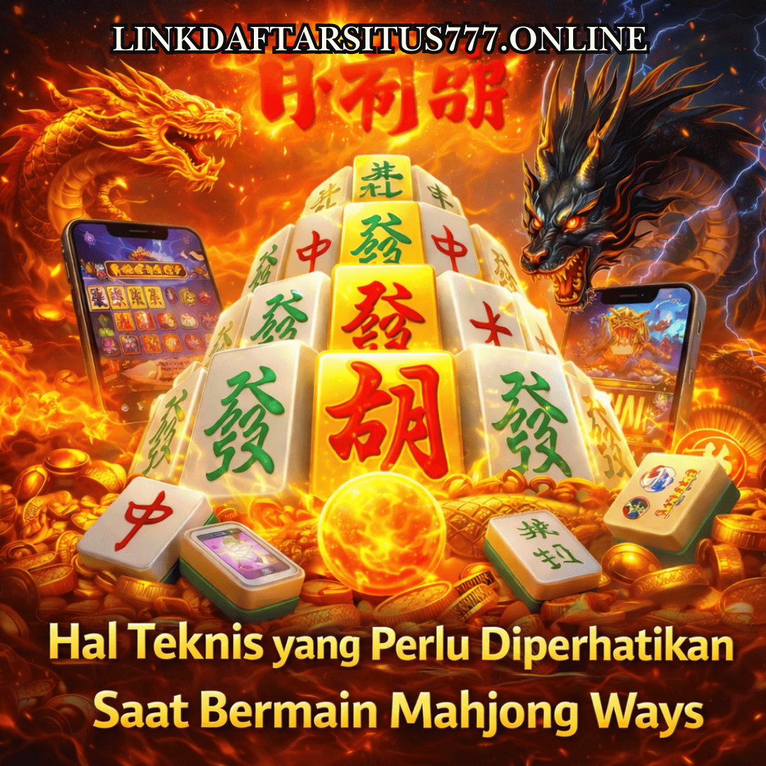 teknis permainan mahjong ways