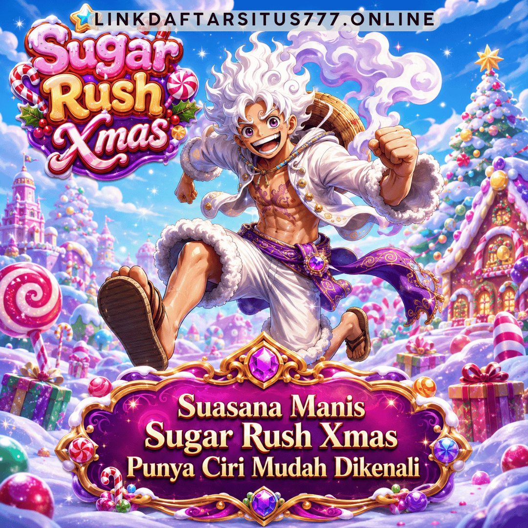 suasana manis Sugar Rush Xmas