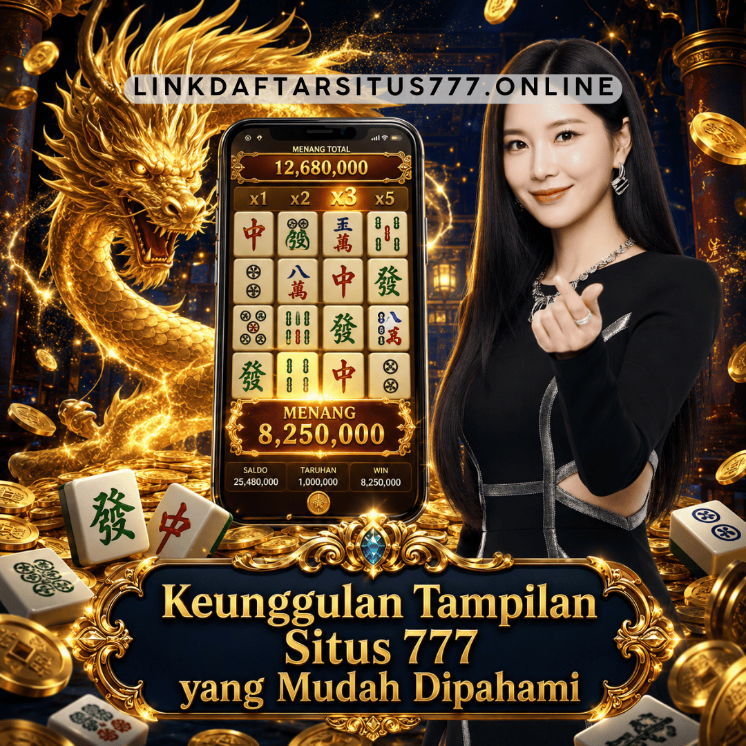 keunggulan tampilan Situs 777