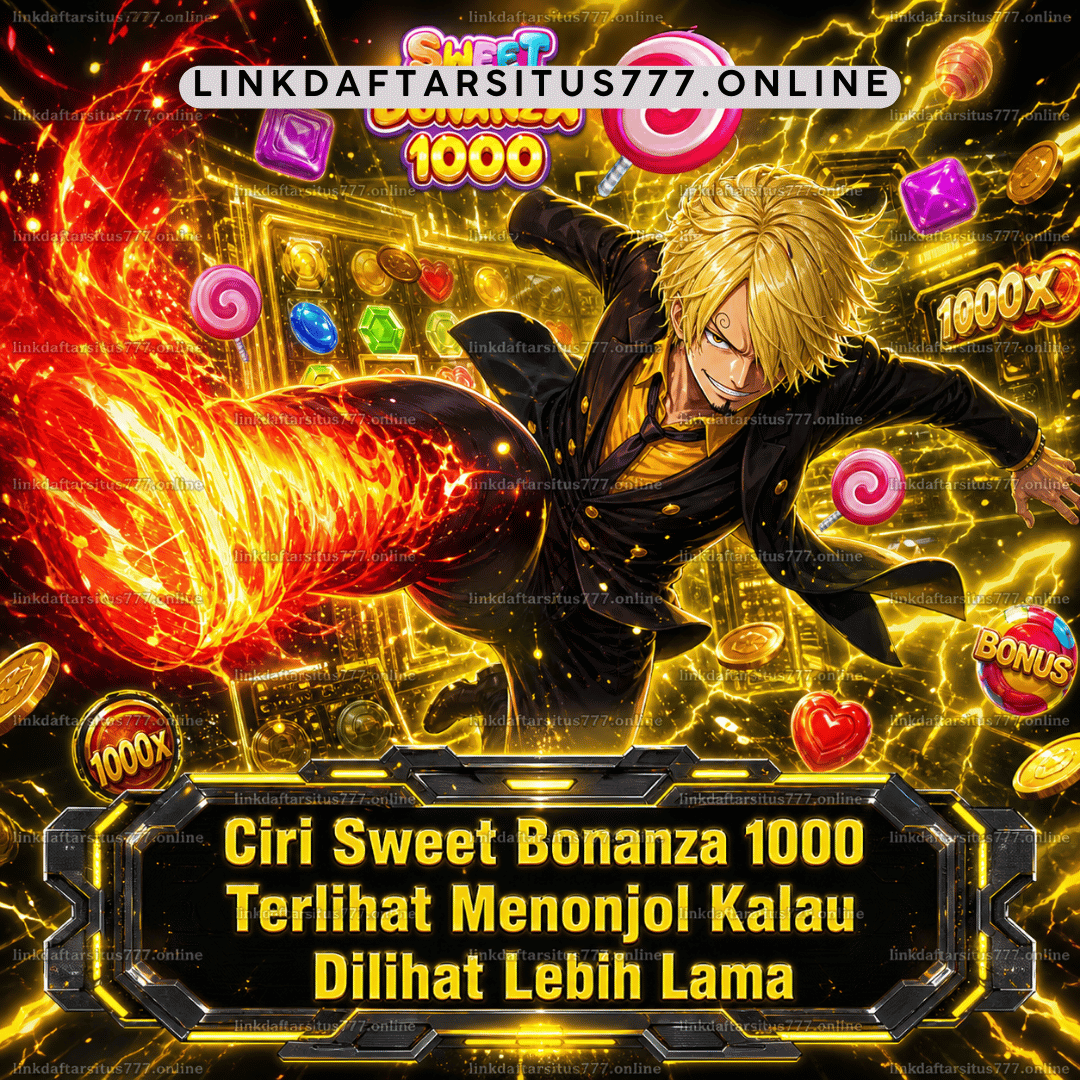 Ciri Sweet Bonanza 1000 Terlihat Menonjol Kalau Dilihat Lebih Lama